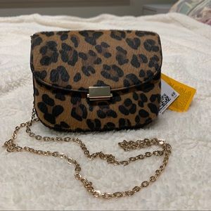 H&M Cheetah Print Crossbody Bag